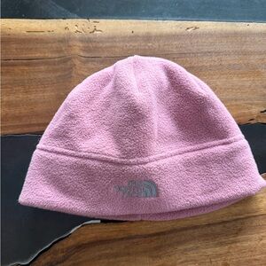The North Face Kids Light Pink Fleece Hat
